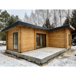 DOM Z BALI PROFILOWANYCH 34,7 m2