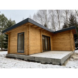 DOM Z BALI PROFILOWANYCH 34,7 m2