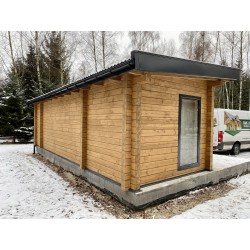 DOM Z BALI PROFILOWANYCH 34,7 m2