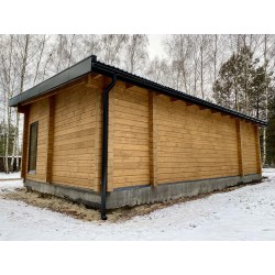 DOM Z BALI PROFILOWANYCH 34,7 m2
