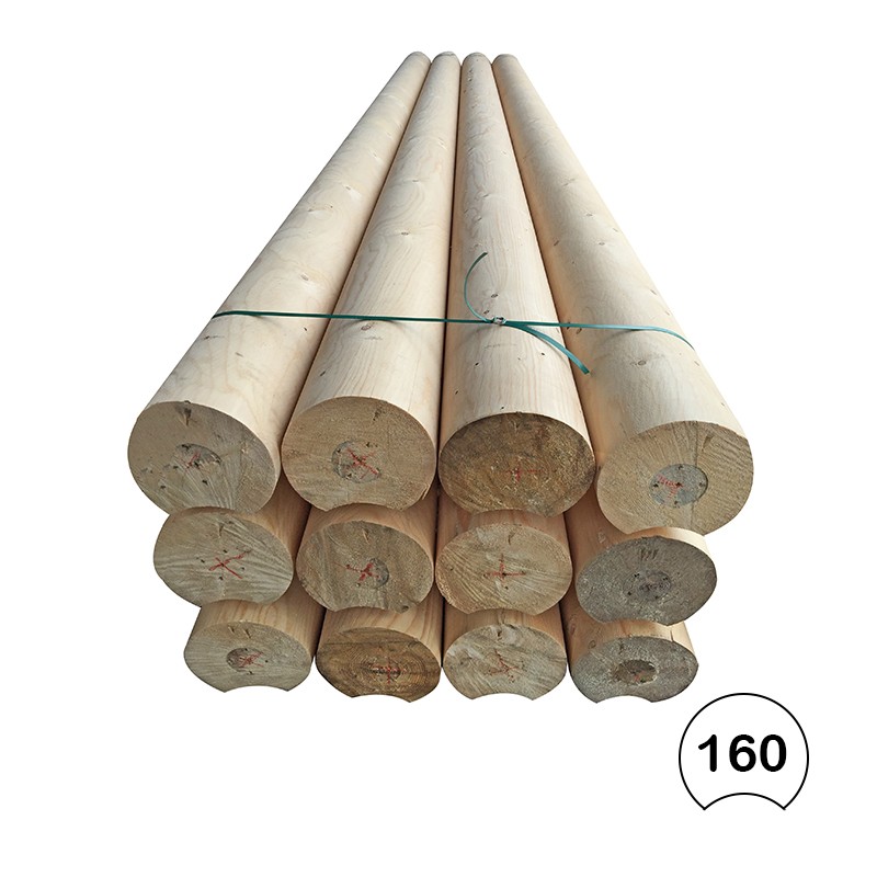 BALE DREWNIANE 160 MM (M B.)