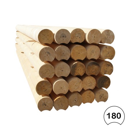 BALE DREWNIANE 180 MM (M3)