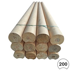 BALE DREWNIANE 200 MM (M B.)