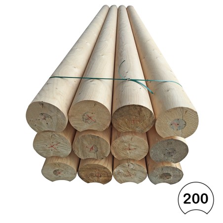 BALE DREWNIANE 200 MM (M B.)
