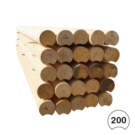 BALE DREWNIANE 200 MM (M3)