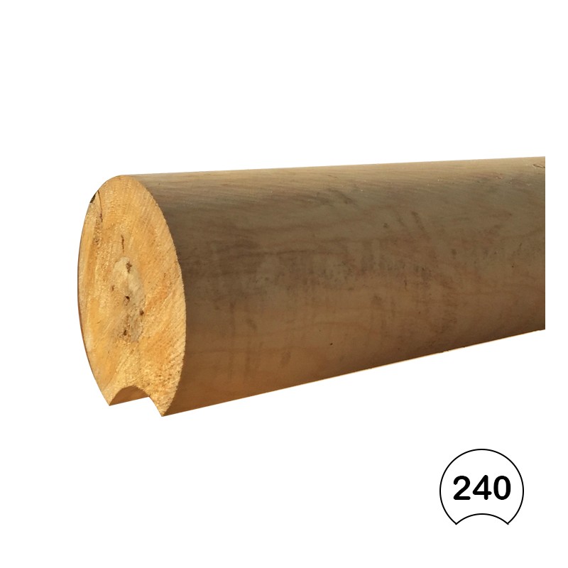 BALE DREWNIANE 240 MM (SZT.)