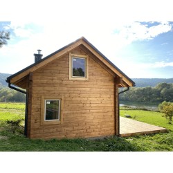 DOM Z BALI PROFILOWANYCH 70m2