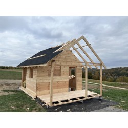 DOMEK O KONSTRUKCJI SZKIELETOWEJ 30 m2