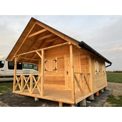 DOMEK O KONSTRUKCJI SZKIELETOWEJ 30 m2