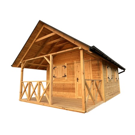 DOMEK O KONSTRUKCJI SZKIELETOWEJ 30 m2