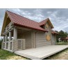 DOM Z BALI OKRĄGŁYCH 70 m2 + DWA TARASY