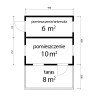 DOMEK O KONSTRUKCJI SZKIELETOWEJ 30 m2