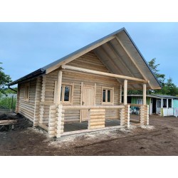 DOM DREWNIANY Z BALI LETNISKOWY CAŁOROCZNY 25 m2