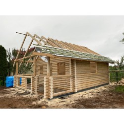 DOM DREWNIANY Z BALI LETNISKOWY CAŁOROCZNY 25 m2