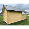 DOMEK "AKACJA" Z BALI PROFILOWANYCH 12 m2