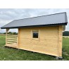 DOMEK "AKACJA" Z BALI PROFILOWANYCH 12 m2