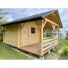 DOMEK "MAGNOLIA" Z BALI PROFILOWANYCH 16 m2