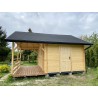 DOMEK "MAGNOLIA" Z BALI PROFILOWANYCH 16 m2