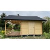 DOMEK "MAGNOLIA" Z BALI PROFILOWANYCH 16 m2