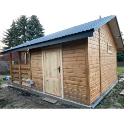 DOMEK O KONSTRUKCJI SZKIELETOWEJ 16 m2