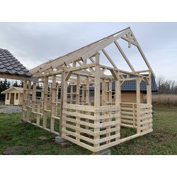 KONSTRUKCJA SZKIELETOWA 3X6 M