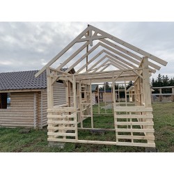 KONSTRUKCJA SZKIELETOWA 3X6 M