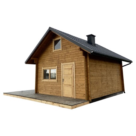 DOM Z BALI PROFILOWANYCH 42,5 m2