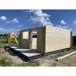 DOM Z BALI PROFILOWANYCH 42,5 m2