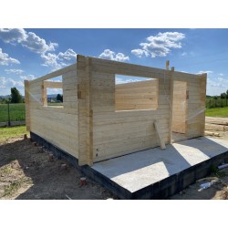 DOM Z BALI PROFILOWANYCH 42,5 m2