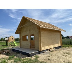 DOM Z BALI PROFILOWANYCH 42,5 m2