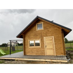 DOM Z BALI PROFILOWANYCH 42,5 m2