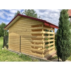 DOMEK OGRODOWY DREWNIANY DZIAŁKOWY 9 m2