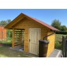 DOMEK OGRODOWY DREWNIANY DZIAŁKOWY 6 m2