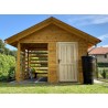 DOMEK OGRODOWY DREWNIANY DZIAŁKOWY 6 m2