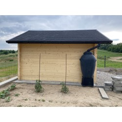 DOMEK "BRATEK" Z BALI PROFILOWANYCH 16 m2