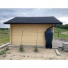 DOMEK "BRATEK" Z BALI PROFILOWANYCH 16 m2