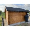 DOMEK "BRATEK" Z BALI PROFILOWANYCH 16 m2