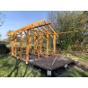 DOMEK OGRODOWY DREWNIANY 6 m2