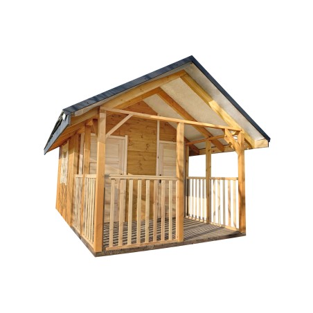 DOMEK OGRODOWY DREWNIANY 6 m2
