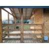 DOMEK OGRODOWY DREWNIANY 16 m2
