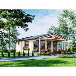 CAŁOROCZNY DOMEK "KLEOME" LETNISKOWY 36 m2 BALI Z TARASEM