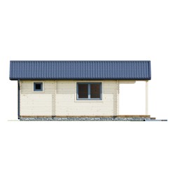 CAŁOROCZNY DOMEK "KLEOME" LETNISKOWY 36 m2 BALI Z TARASEM