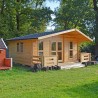 DOMEK "HORTENSJA" OGRODOWY LETNISKOWY CAŁOROCZNY