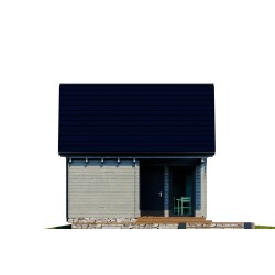 DOMEK LETNISKOWY "CYNTIA" STODOŁA 70m2 Z BALI PROFILOWANYCH