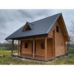 DOM Z BALI - DOMEK Z BALI LETNISKOWY / CAŁOROCZNY 84 M2