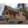 DOM Z BALA 180MM LETNISKOWY 70M2 + TARAS + BALKON