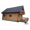 DOMEK Z BALI 500X700 Z TARASEM 70M2 LETNISKOWY