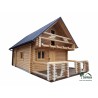 DOMEK Z BALI 500X700 Z TARASEM 70M2 LETNISKOWY
