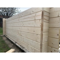 BAL DREWNIANY PROFILOWANY 30x150 BALE NA DOM