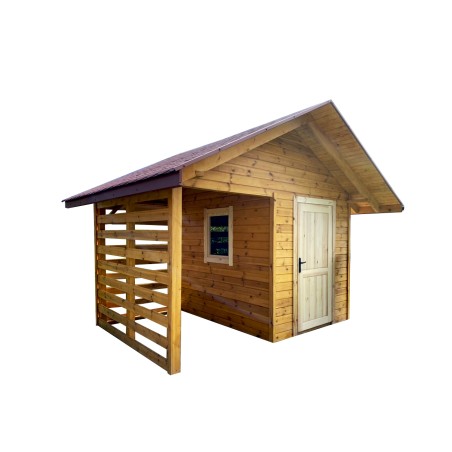 DOMEK OGRODOWY DREWNIANY DZIAŁKOWY 6 m2